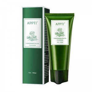 Etichetă privată anti acnee aloe vera fata spalator facial cleanser ganoderma essence fash spalat
